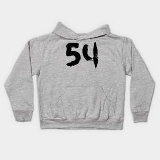 Number 54 Kids Hoodie